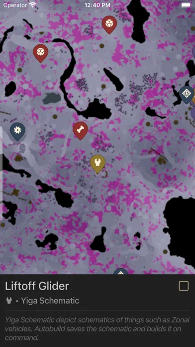 Captures d'écran de Map for Tears of the Kingdom