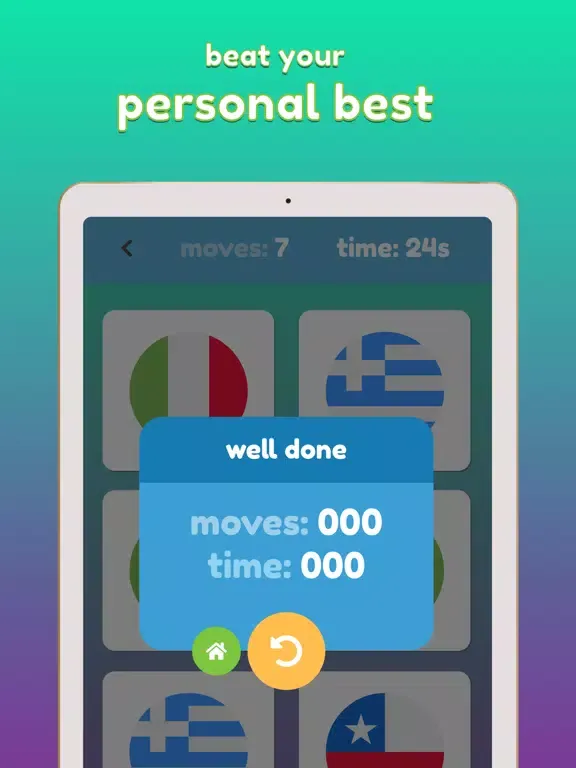 Tangkapan skrin Flippy Card Pro iPad 