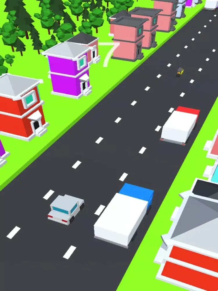 Tangkapan skrin Racing Highway iPad 