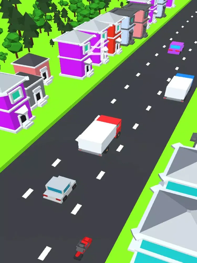 Tangkapan skrin Racing Highway iPad 