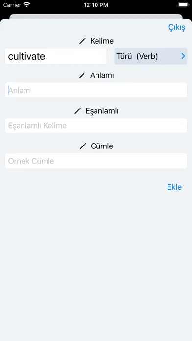 Yds Vocabulary - Yds Kelime 스크린샷