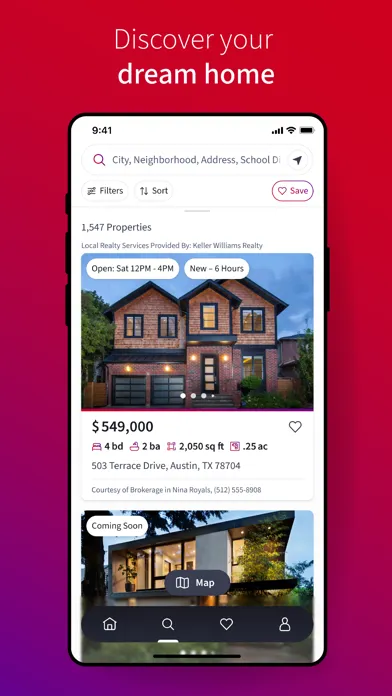 KW Real Estate Screenshots