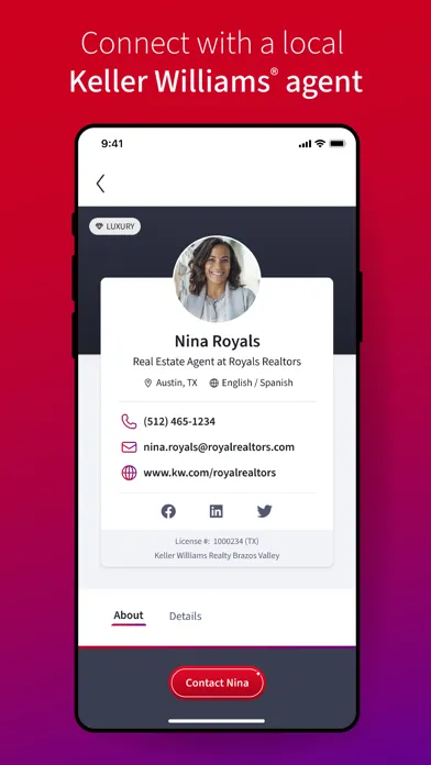 KW Real Estate Screenshots