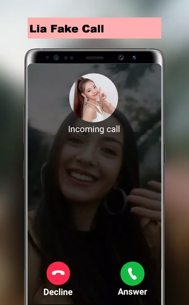 Lia Fake Call Screenshots