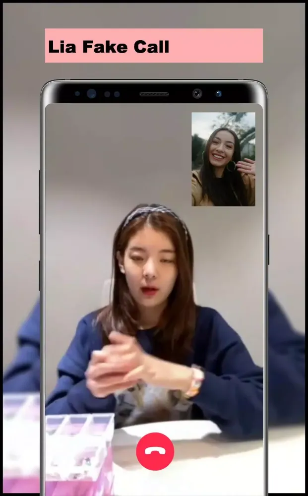 Lia Fake Call Screenshots