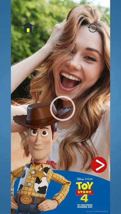 Capturas de pantalla de Toy Selfie Photo App