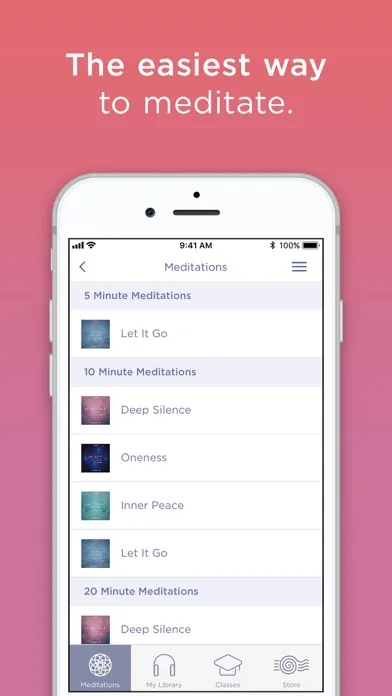 Meditate Me Guided Meditation স্ক্রিনশট
