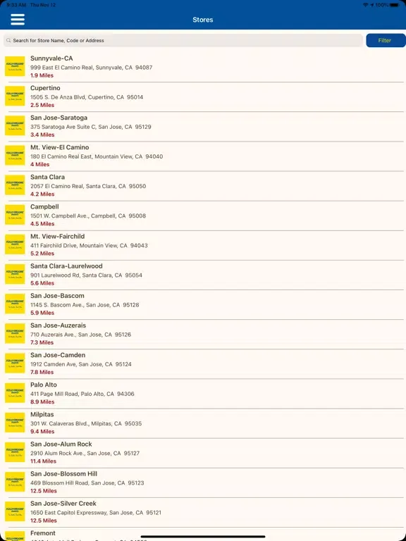 Kelly-Moore iPad  Screenshots