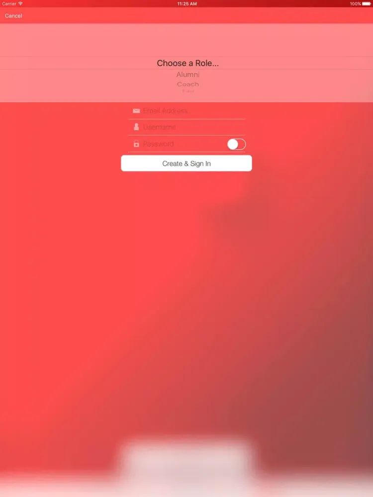 Ảnh chụp màn hình của Parkway Central Colts iPad 