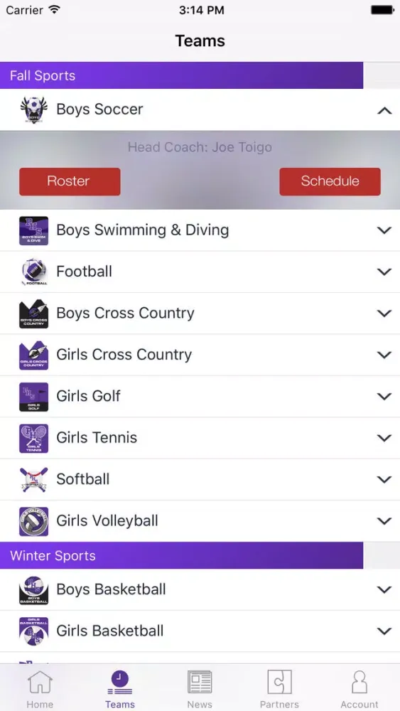 Capturas de pantalla de Park Hill South Panthers