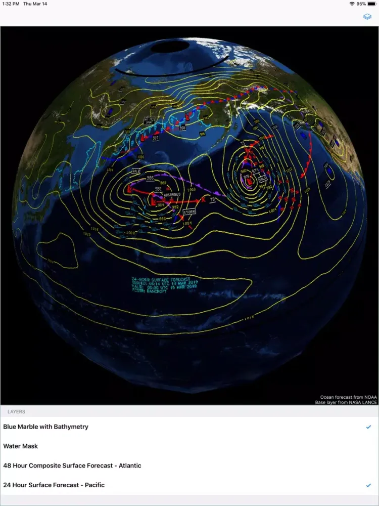 Oceans Now iPad  Ekran Görüntüleri