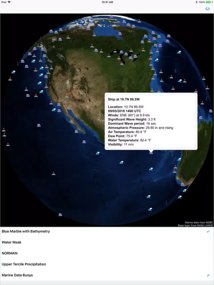 Oceans Now iPad  Ekran Görüntüleri