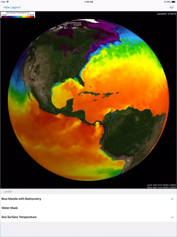 Oceans Now iPad  Ekran Görüntüleri