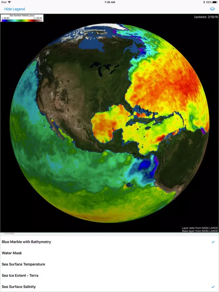 Oceans Now iPad  Ekran Görüntüleri