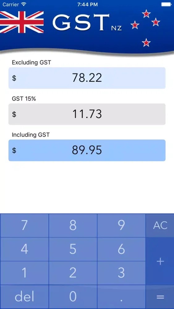 Capturas de pantalla de GST nz