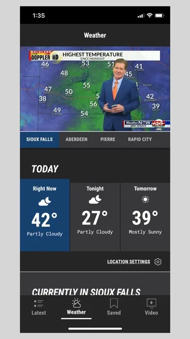 Скриншоты KELOLAND News - Sioux Falls