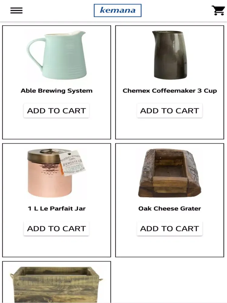 BigCommerce Mobile by Kemana iPad  Screenshots