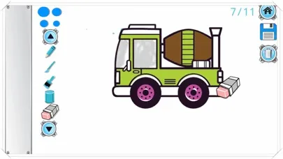 تصاویر Car Coloring Painting And Drawing Game for Baby or Kid Doodle Picture