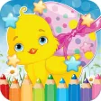 Chicken Drawing Coloring Book - Cute Caricature Art Ideas pages for kids Chicken Drawing Coloring Book - Cute Caricature Art Ideas pages for kids