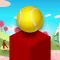 Cube Skip Ball Games - Reach up high in the sky play this endless blocks stacking free