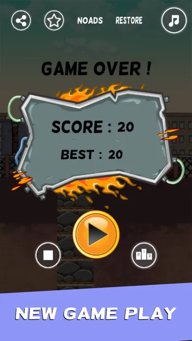 Cube Hero Ninja Skip Jump スクリーンショット