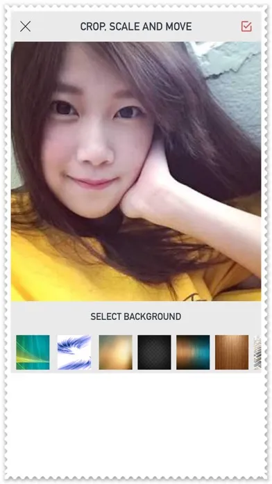 Tangkapan layar Cute Camera Editor - picture collage effects plus photo yourself & best blender mix pic with filters and mirror