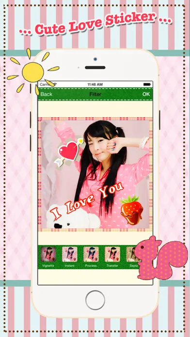 صور Cute Love Sticker