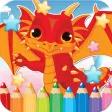 Dragon Drawing Coloring Book - Cute Caricature Art Ideas pages for kids Dragon Drawing Coloring Book - Cute Caricature Art Ideas pages for kids