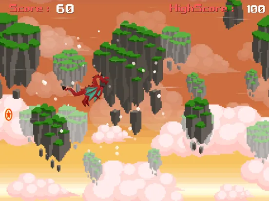 dragon sky fly forever of the endless iPad  Ekran Görüntüleri