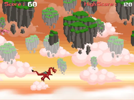 dragon sky fly forever of the endless iPad  Ekran Görüntüleri