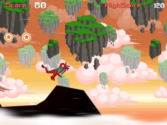 dragon sky fly forever of the endless iPad  Ekran Görüntüleri