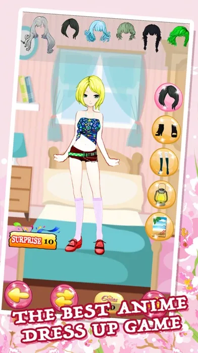 Ảnh chụp màn hình của Dress Up Games For Teens Girls & Kids Free - the pretty princess and cute anime beauty salon makeover for girl