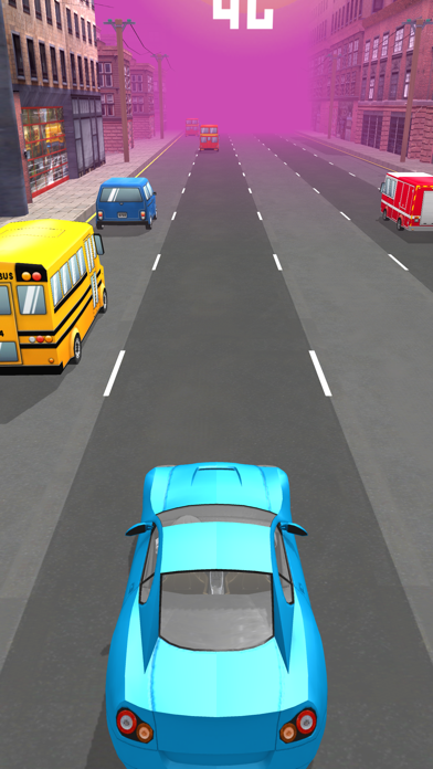 Tangkapan skrin fast car race accident driving extreme racing game