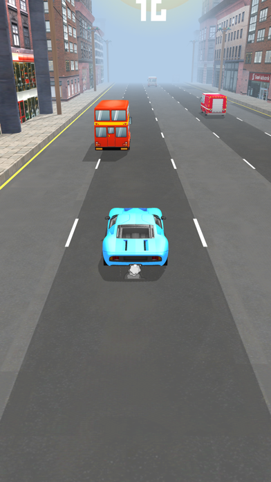 Tangkapan skrin fast car race accident driving extreme racing game