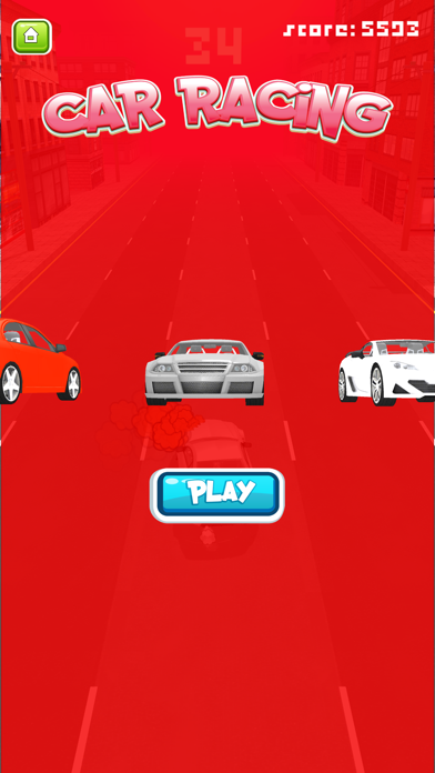 Tangkapan skrin fast car race accident driving extreme racing game