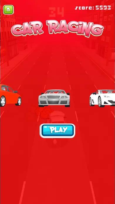 Tangkapan skrin fast car race accident driving extreme racing game