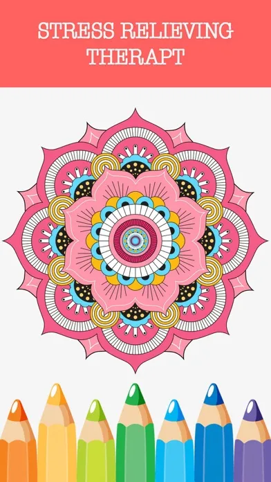 Coloring Books Mandala Adult Games For Relax Screenshots