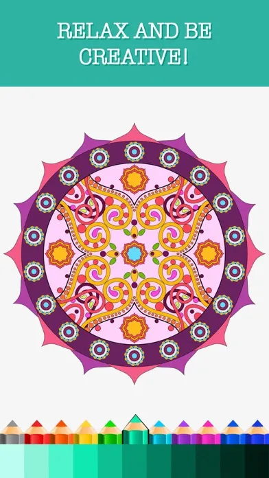 Coloring Books Mandala Adult Games For Relax Screenshots