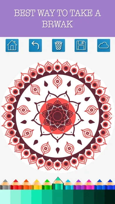 Coloring Books Mandala Adult Games For Relax Screenshots