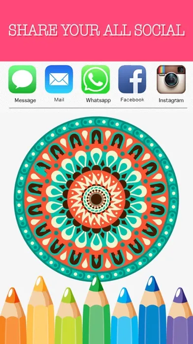 Coloring Books Mandala Adult Games For Relax Screenshots