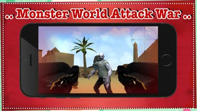 Tangkapan skrin Monster World Attack War - free game first most fun for person