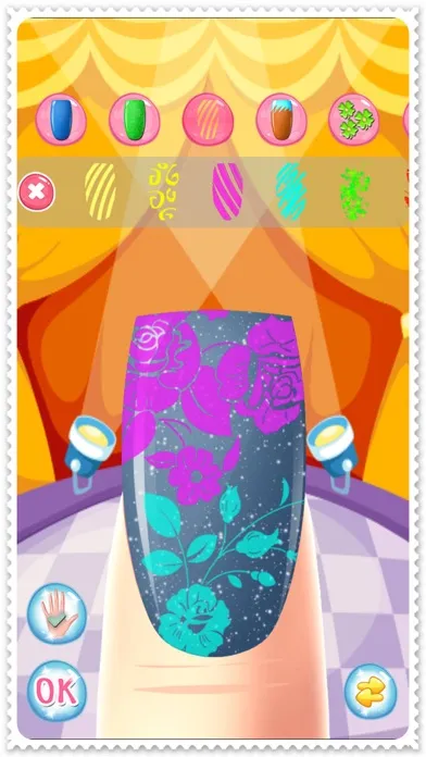 صور Nail Salon Beautiful - girls makeup makeover and games dressup nails art & nail polish