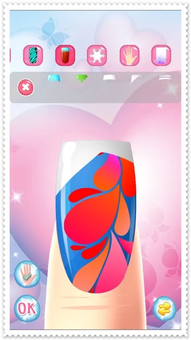 تصاویر Nail Spa Salon Beautiful girls - makeup makeover and games dressup nails art & polish