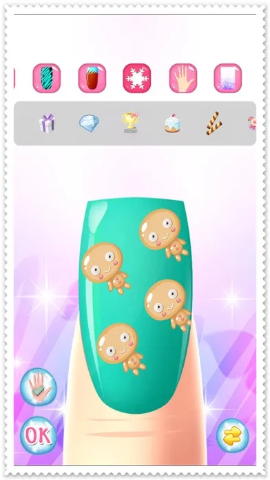 تصاویر Nail Spa Salon Beautiful girls - makeup makeover and games dressup nails art & polish