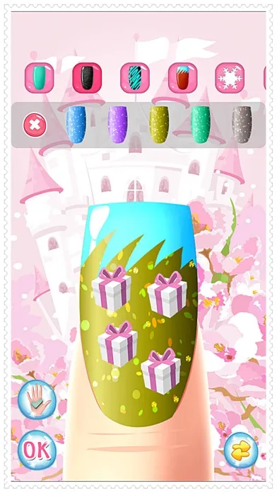 Nail Spa Salon Beautiful Princess girls - makeup makeover and games dressup nails art & polish Screenshots