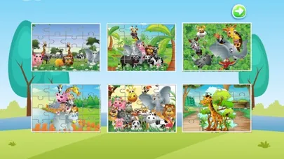 puzzle animals jigsaw 2nd grade educational games应用截图