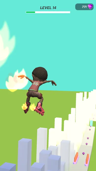 Sky Rollerskate Surfing Screenshots