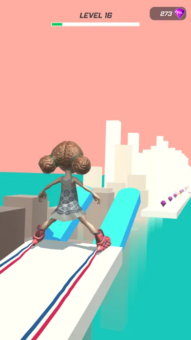 Sky Rollerskate Surfing Screenshots