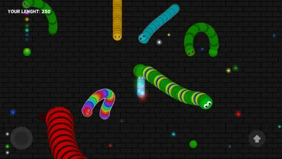 ภาพหน้าจอของ Snake Anaconda Dot & Eat Color Games