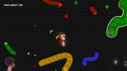 ภาพหน้าจอของ Snake Anaconda Dot & Eat Color Games